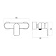 Смеситель для душа Qtap Uno CRM 010