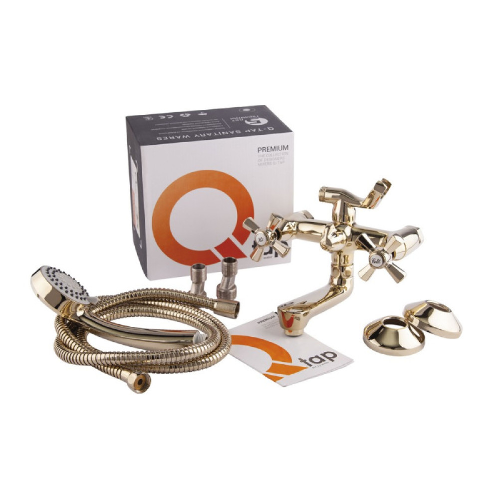 Змішувач для ванни Q-tap Liberty ORO 140-2