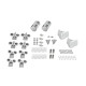 Душевая кабина Lidz Wawel SC80x80.SAT.LOW.GR LWASC8080SATLOWGR2