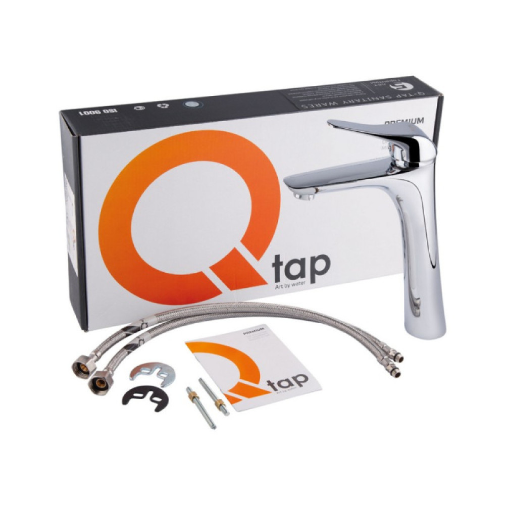 Змішувач для умивальника Q-tap Integra CRM 001XL