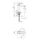 Змішувач для раковини Qtap Alza 10M50104C