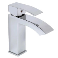 Змішувач для раковини Qtap Swan Cascada, Chrome (k35) QTSWA270CRM45564
