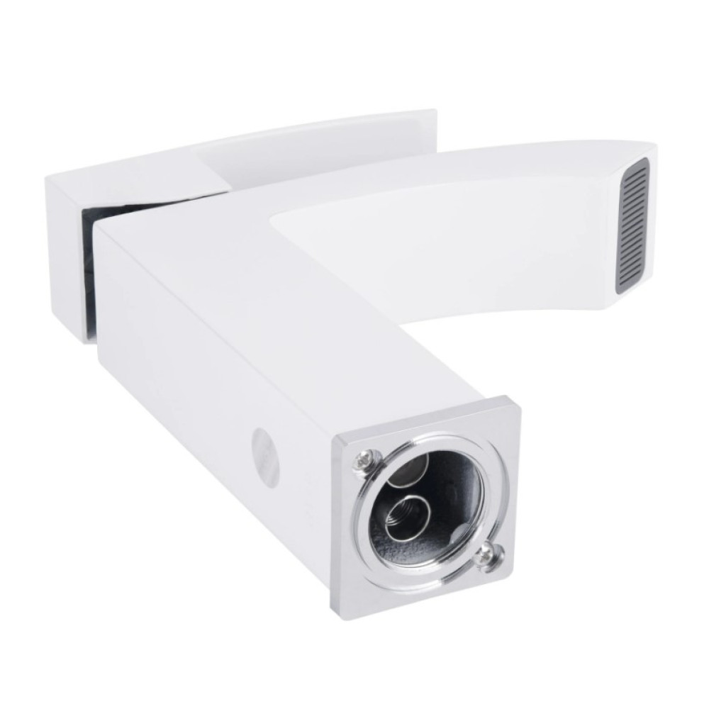 Змішувач для раковини Qtap Swan Cascada, Chrome/White (k35) QTSWA270CRW45568