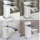 Змішувач для раковини Qtap Swan Cascada, Chrome/White (k35) QTSWA270CRW45568