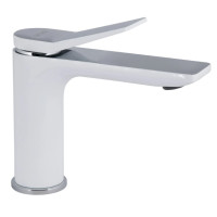 Змішувач для раковини Qtap Presto Chrome/White QTPRE270CRW45576