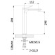 Змішувач для раковини Qtap Presto Chrome/White QTPRE269CRW45577