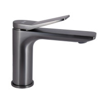 Змішувач для раковини Qtap Presto QTPRE270GRP45581 Graphite