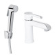 Смеситель для раковины Qtap Grand (с гигиеническим душем) QTGRA272CRW45671
