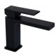 Змішувач для раковини Qtap Gemini QTGEM270BLM45674 Black Matt
