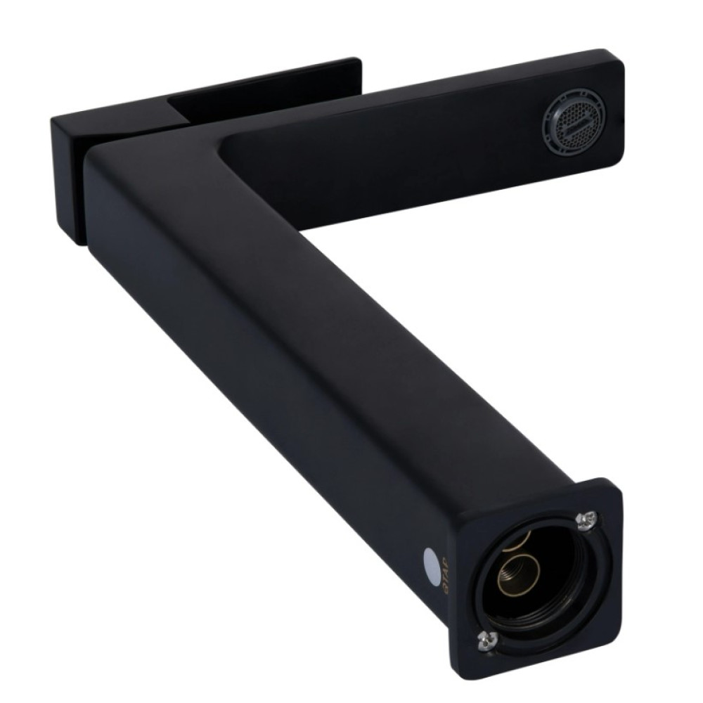 Змішувач для раковини Qtap Gemini QTGEM269BLM45678 Black Matt