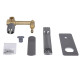Смеситель для раковины Qtap скрытого монтажа Slavonice, Gunmetal Black PVD (k35) QTSLA273GMB45920