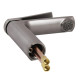 Змішувач для раковини Qtap Slavonice QTSLA270GMB45924 Gunmetal Black PVD