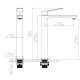 Змішувач для раковини Qtap Capricorn Chrome QTCAP1060H102C48220