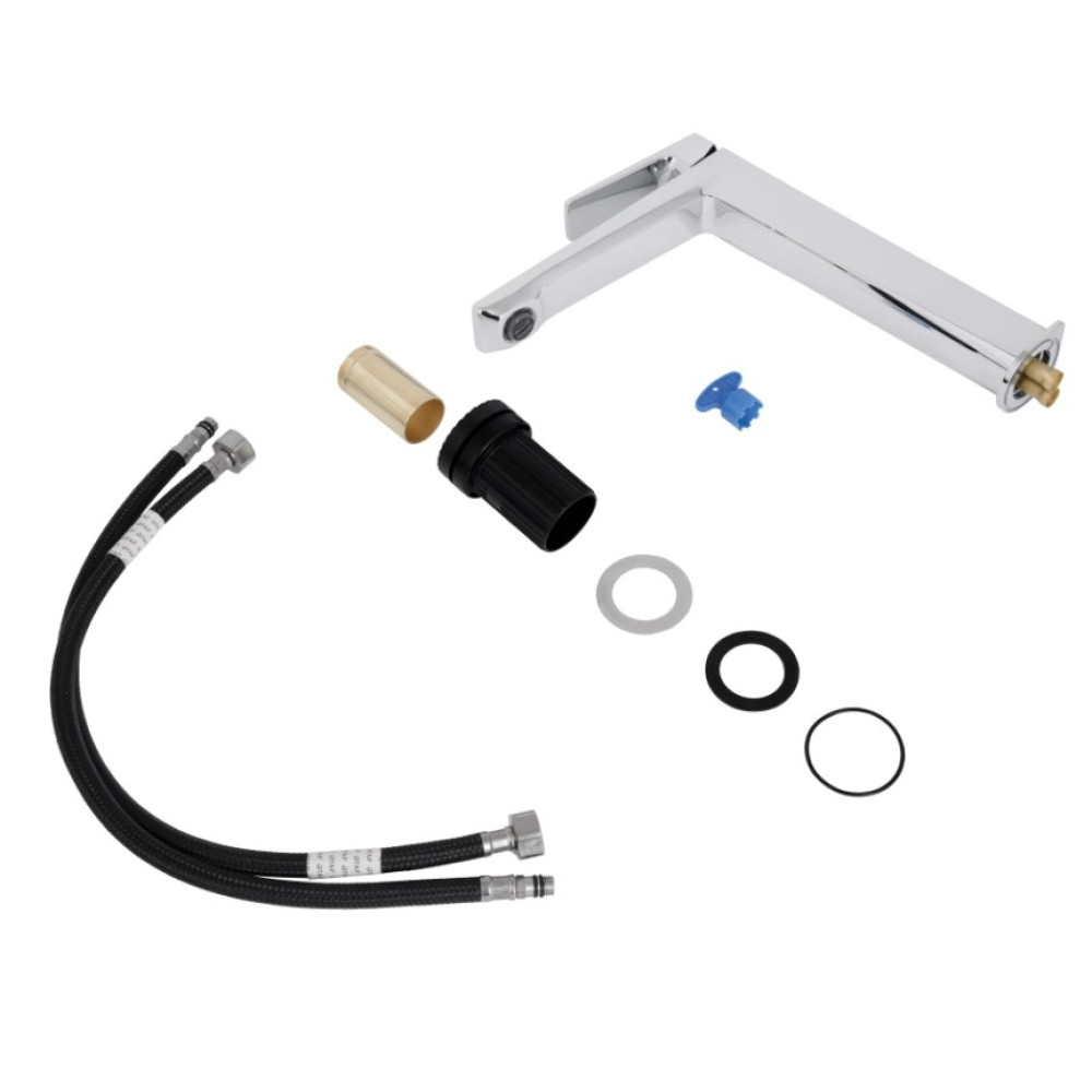 Змішувач для раковини Qtap Crow Chrome QTCRO269CRM48645