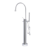 Змішувач для ванни Qtap Virgo для підлоги QT1966103C Chrome