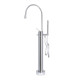 Змішувач для ванни Qtap Virgo для підлоги QT1966103C Chrome