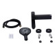 Змішувач для ванни Qtap Jay QTJAY260BLM45548 Black Matt