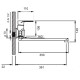 Змішувач для ванни Qtap Jay, Chrome/White (k35) з душовим гарнітуром QTJAY2601CRW45552