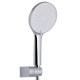 Смеситель для ванной Qtap Jay, Chrome/White (k35) с душевым гарнитуром QTJAY259CRW45553