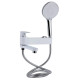 Змішувач для ванни Qtap Jay, Chrome/White (k35) з душовим гарнітуром QTJAY260CRW45554