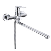 Смеситель для ванны Qtap Leo New QTLEO2601CRM45562