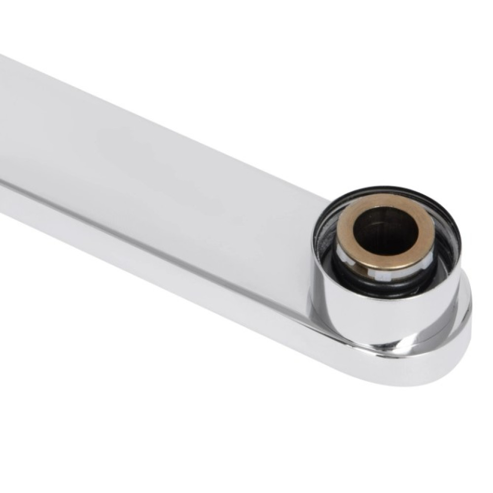 Смеситель для ванной Qtap Presto с душевым гарнитуром Chrome/White QTPRE2601CRW45578