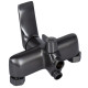 Змішувач для ванни Qtap Vlasta New QTVLA260GMB45645 Gunmetal Black PVD
