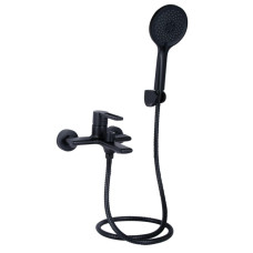 Смеситель для ванны Qtap Taurus QTTAU259BLM45662 Black Matt