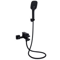 Змішувач для ванни Qtap Gemini QTGEM259BLM45682 Black Matt