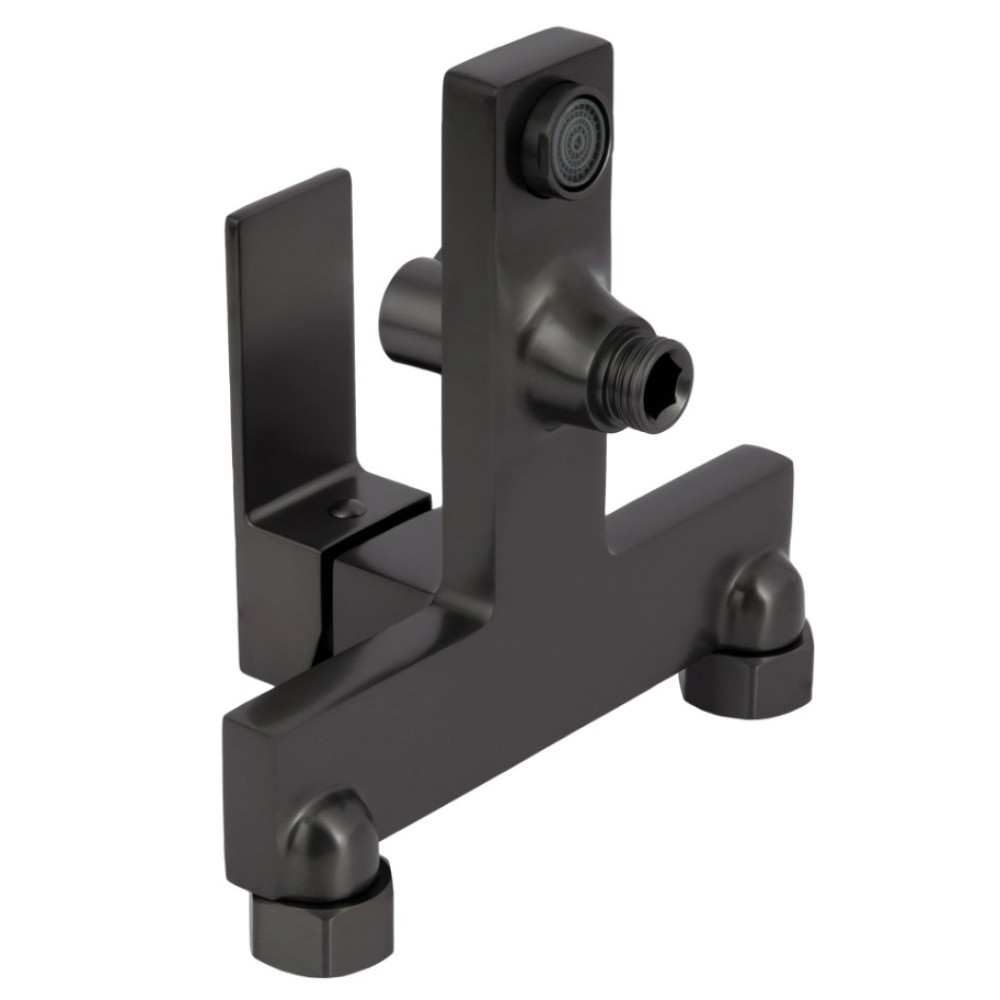 Змішувач для ванни Qtap Gemini QTGEM259GMB45684 Gunmetal Black PVD