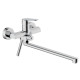 Смеситель для ванны Qtap Evia Chrome QTEVI260CRM47579