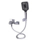 Змішувач для ванни Qtap Capricorn, Chrome (k35) з душовим гарнітуром QTCAP3060102C48222