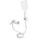 Смеситель для ванной Qtap Arvin Chrome (k30) с душевым гарнитуром QTARV259CRM48640