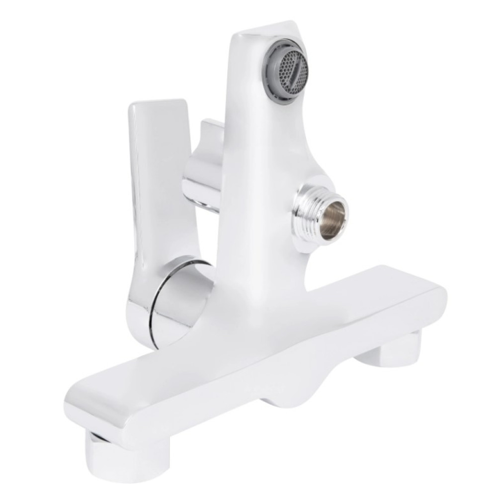 Смеситель для ванной Qtap Arvin Chrome (k30) с душевым гарнитуром QTARV259CRM48640