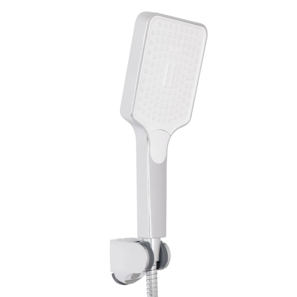 Смеситель для ванной Qtap Arvin Chrome (k30) с душевым гарнитуром QTARV259CRM48640