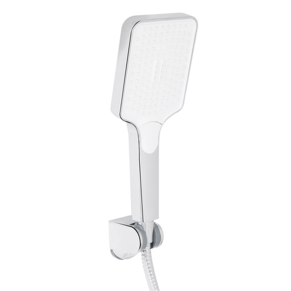 Смеситель для ванной Qtap Arvin Chrome (k30) с душевым гарнитуром QTARV260CRM48641