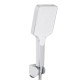 Смеситель для ванной Qtap Crow Chrome (k30) с душевым гарнитуром QTCRO260CRM48647