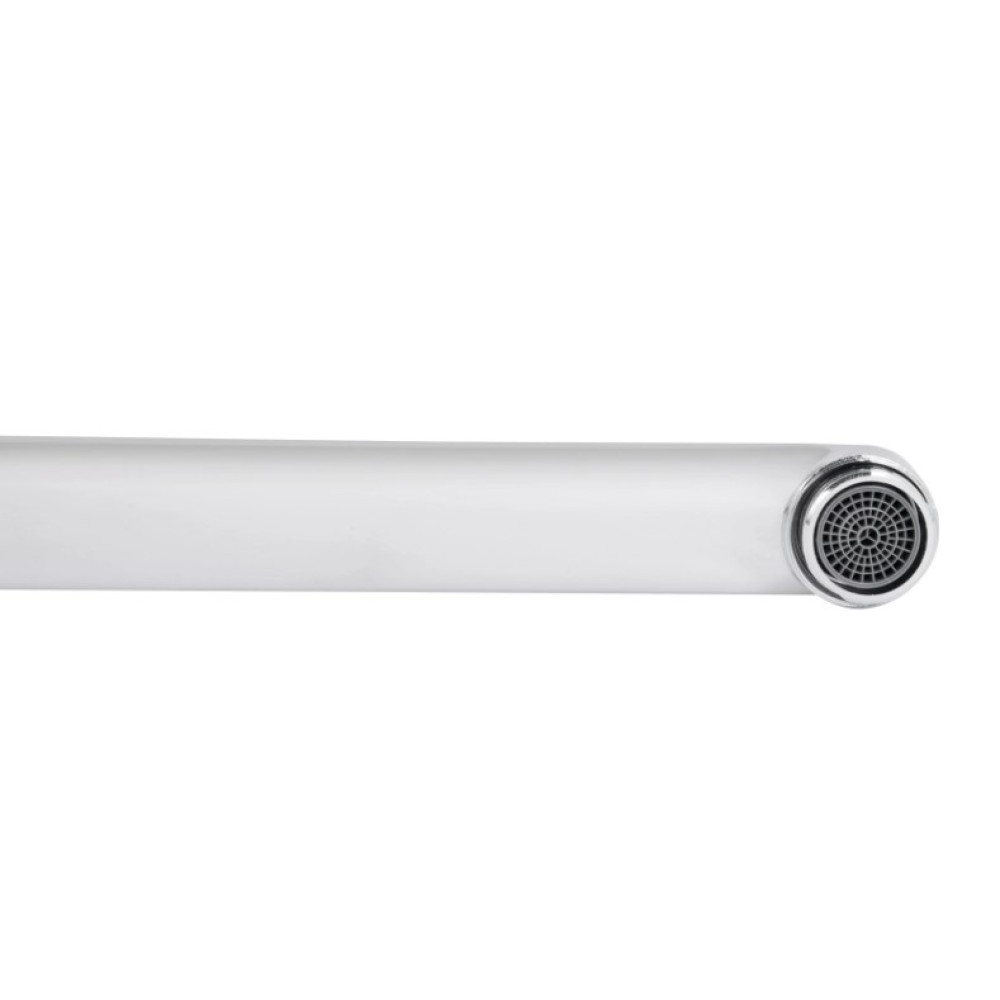 Смеситель для ванной Qtap Crow Chrome (k30) с душевым гарнитуром QTCRO260CRM48647