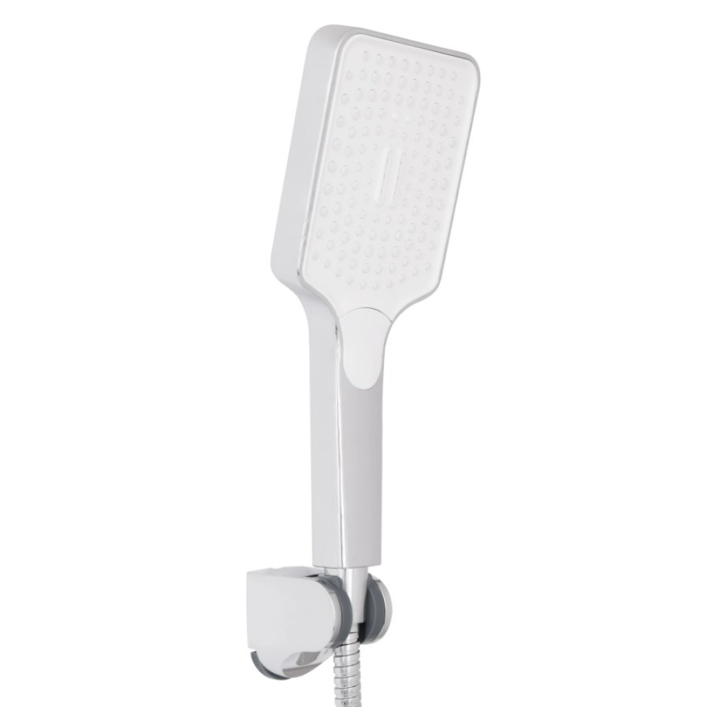 Смеситель для ванной Qtap Nando Chrome (k35) с душевым гарнитуром QTNAN259CRM48651