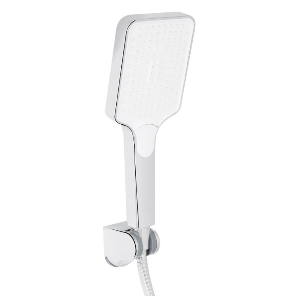 Смеситель для ванной Qtap Nando Chrome (k35) с душевым гарнитуром QTNAN260CRM48652
