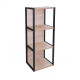 Стелаж підвісний Qtap Taurus 250х815х300 Whitish oak QT24762SP814WO