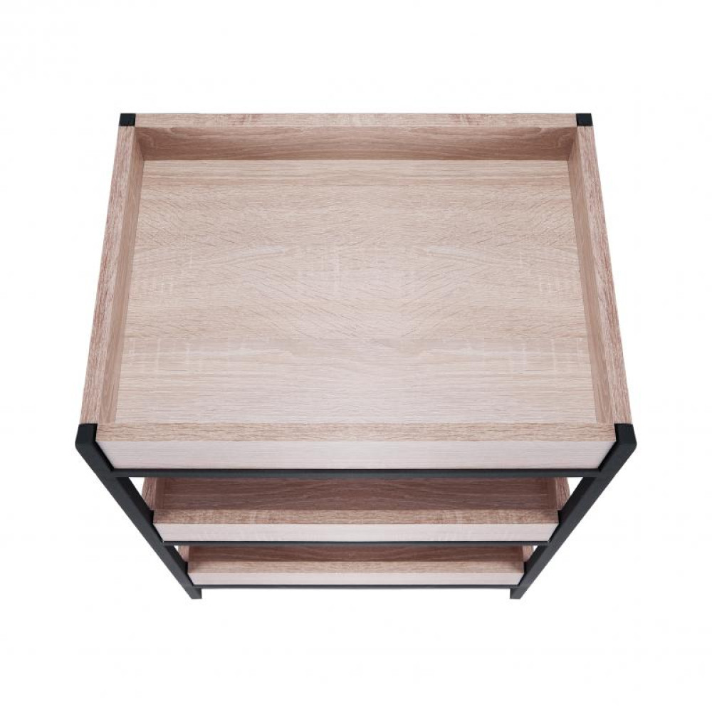 Стелаж підлоговий Qtap Taurus 500х800х350 Whitish oak QT24752SN800WO