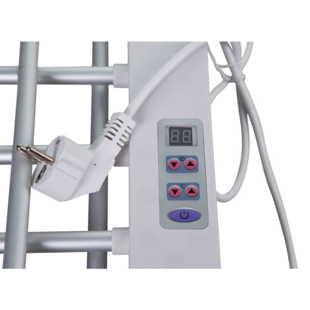 Сушарка для білизни електрична Q-tap Breeze (SIL) 57702 з терморегулятором