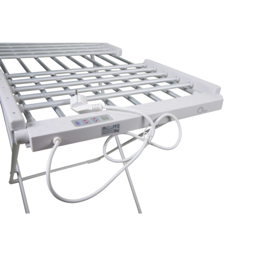 Сушарка для білизни електрична Q-tap Breeze (SIL) 57702 з терморегулятором