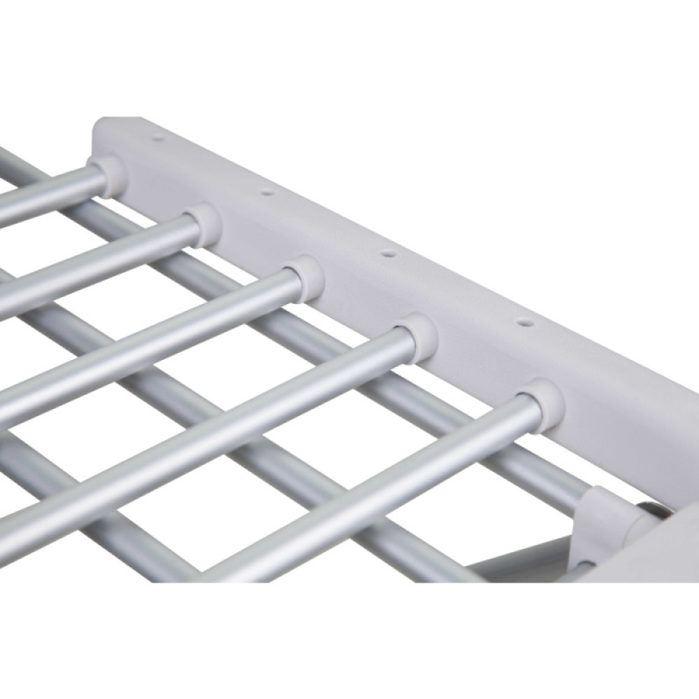 Сушарка для білизни електрична Q-tap Breeze (SIL) 57702 з терморегулятором