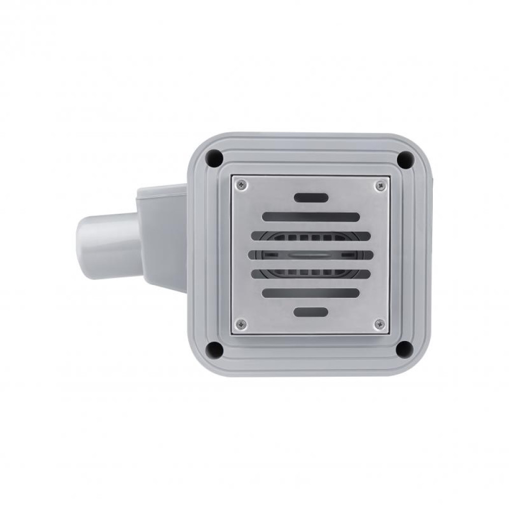 Трап Qtap Pisces CRM6011304 точковий з комбінованим затвором і нержавіючої гратами