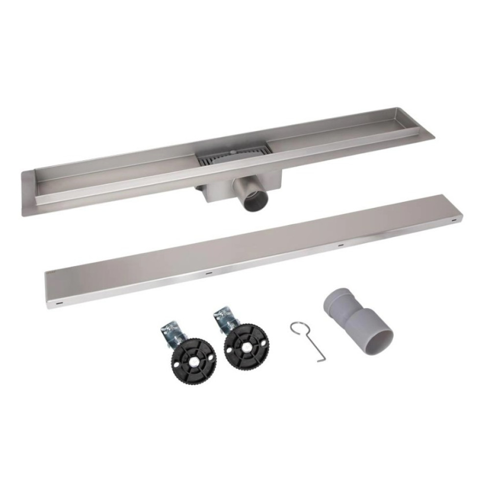 Трап Qtap Taurus Tile600 з сухим затвором під плитку QTTAUTILE600