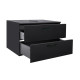 Тумба підвісна Qtap Tern Push-to-Open Matt Black QT1779TPL1002MB