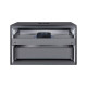 Тумба підвісна Qtap Tern Push-to-Open Matt Black QT1779TPL1002MB