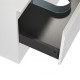 Тумба підвісна Qtap Robin QT1379TPН8001W
